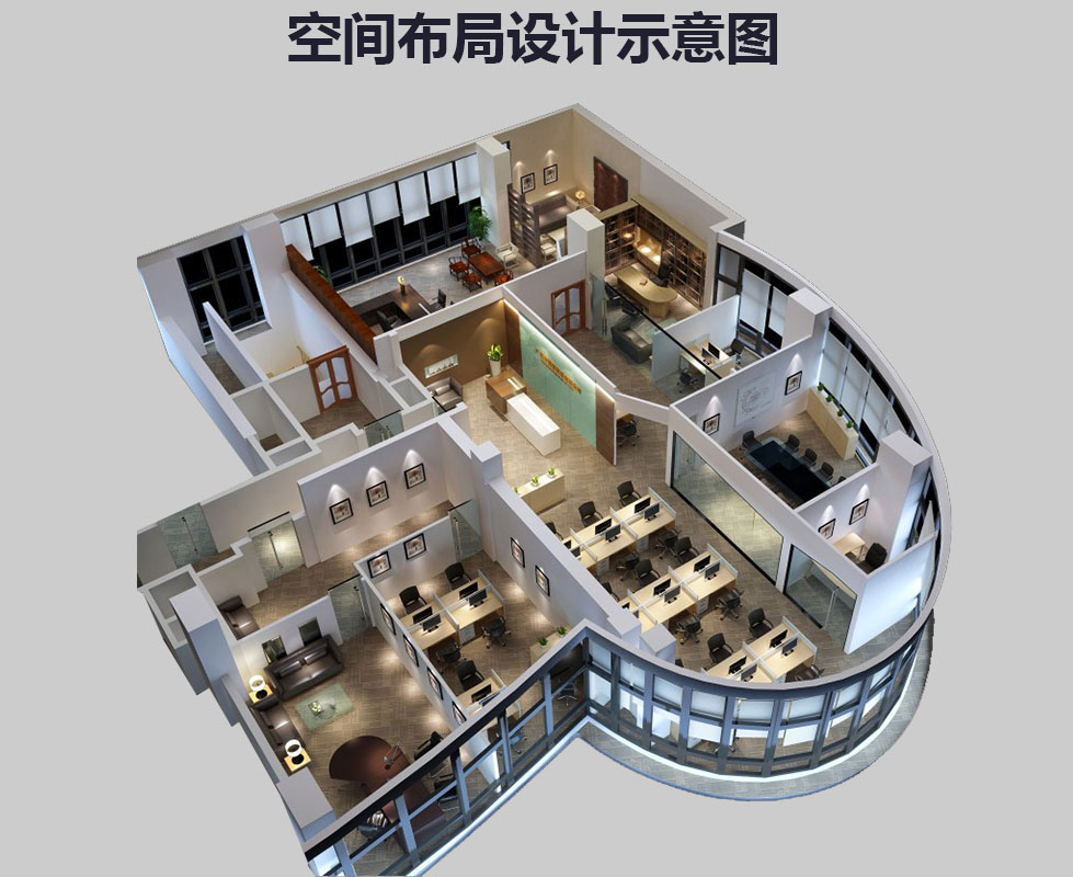 辦公室裝修，辦公室裝修設計圖，辦公室裝修效果圖